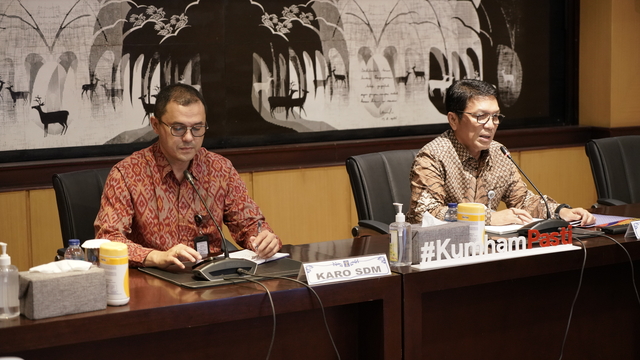 Sekjen Kemenkum Samosir: Wujudkan Penerimaan CPNS yang Berkualitas Tanpa Pungli